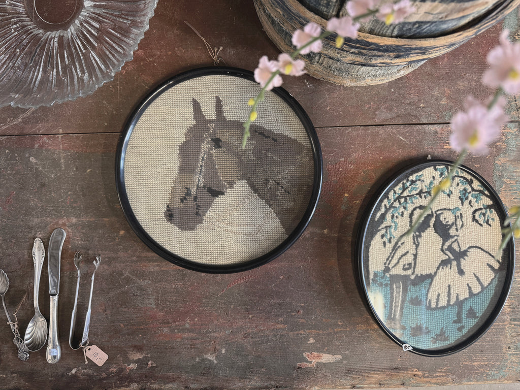 Kirjontatyötaulu – Hevonen