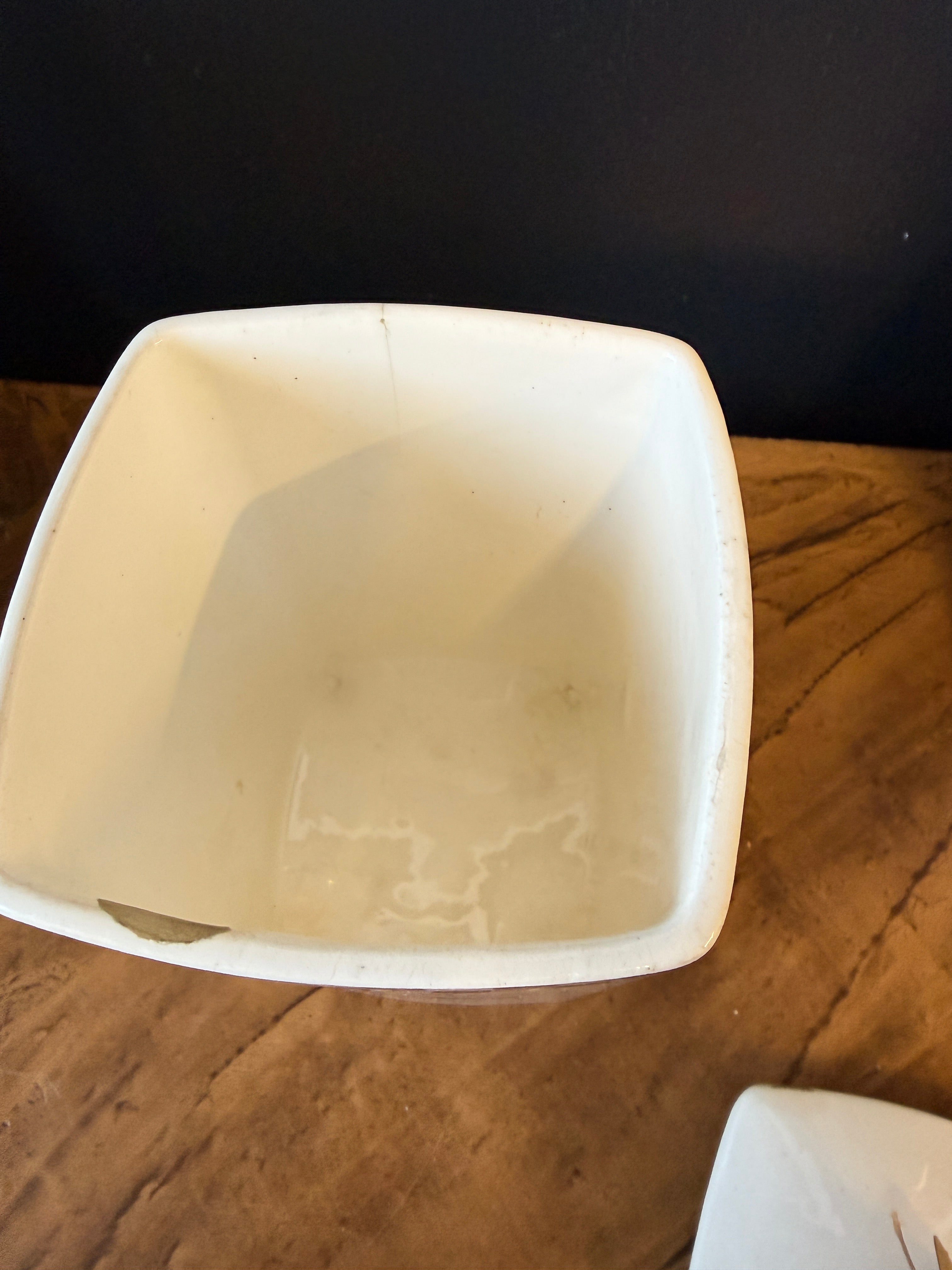 Keraamiset säilytyspurkit – Socker, Frukt & Kanel