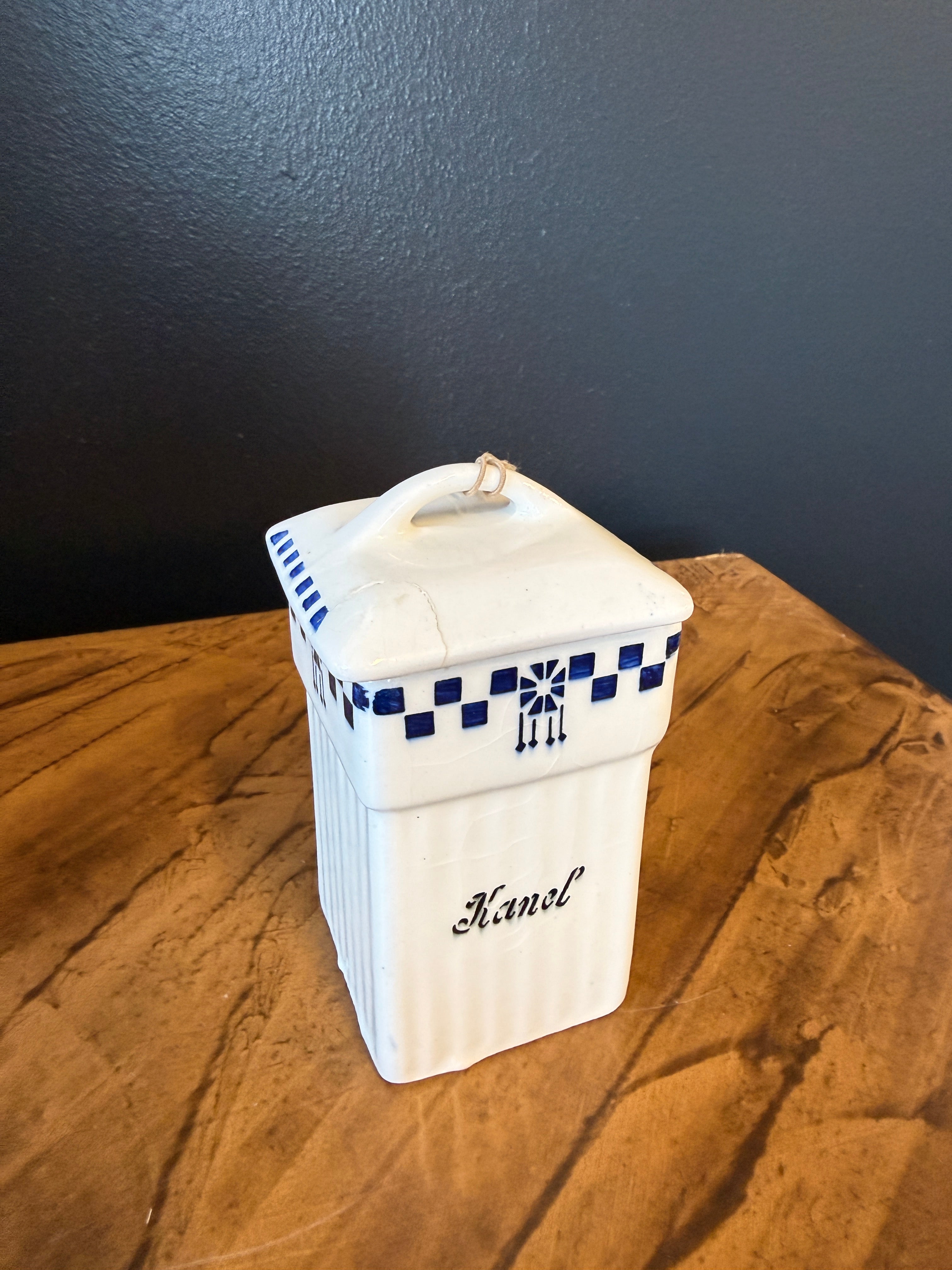 Keraamiset säilytyspurkit – Socker, Frukt & Kanel