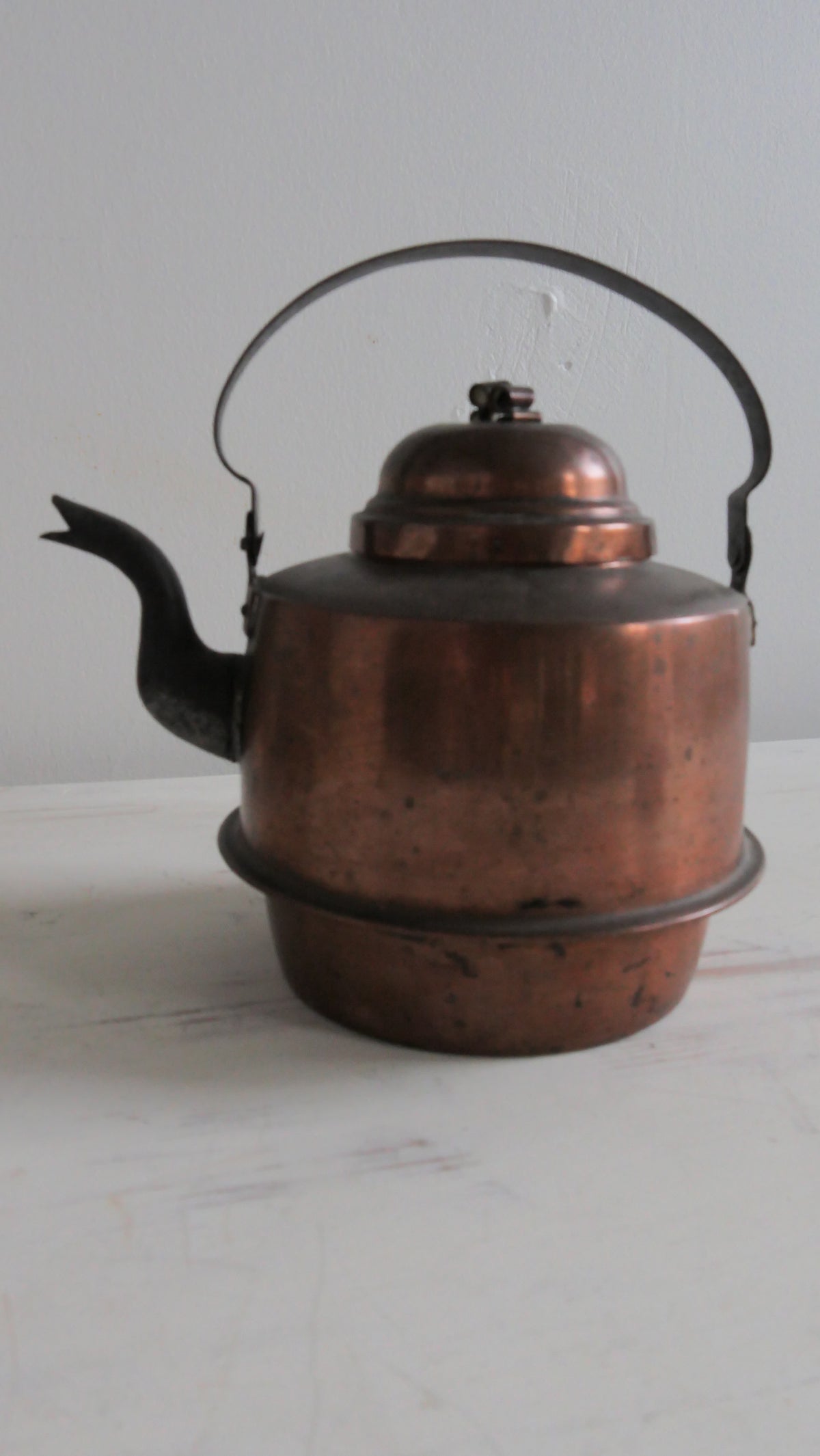 Vintage-kuparipannu